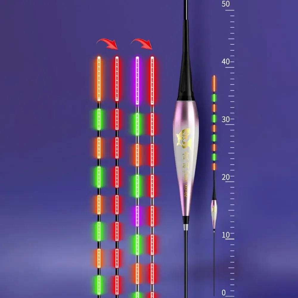 Smart LED High-Sensitivity Night Fishing Float with Gravity Sensor