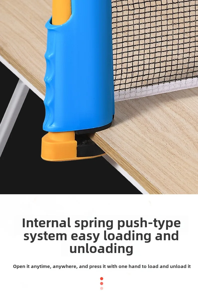Description Picture 5 of itemTable Tennis Net Ping Pong Rack Retractable with Ping-Pong Balls Universal