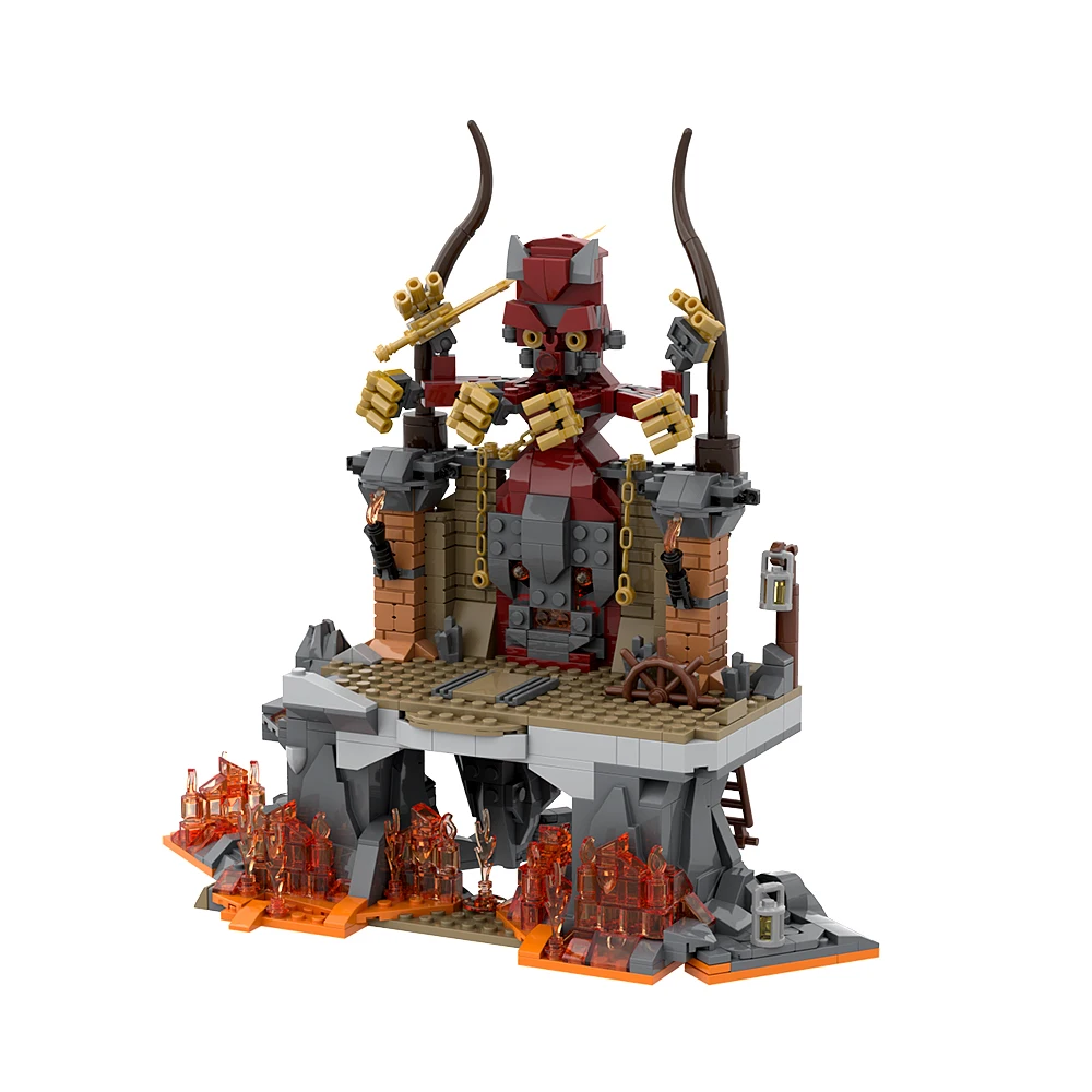 Lego MOC Temple maudit Indiana Jones