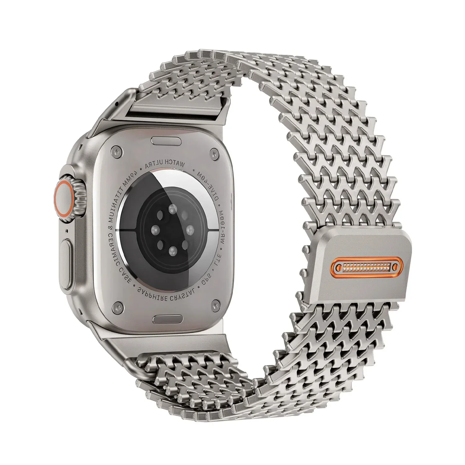 Premium Stainless Steel Magnetic Loop Strap