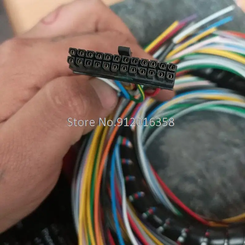 3M 8PIN 20AWG micro-fit 3.0 8 Derékszögű csatlakozók 43025 WM2493-ND 8POS molex 3.0 2x4pin 0430250800 3.0MM vezeték Befog