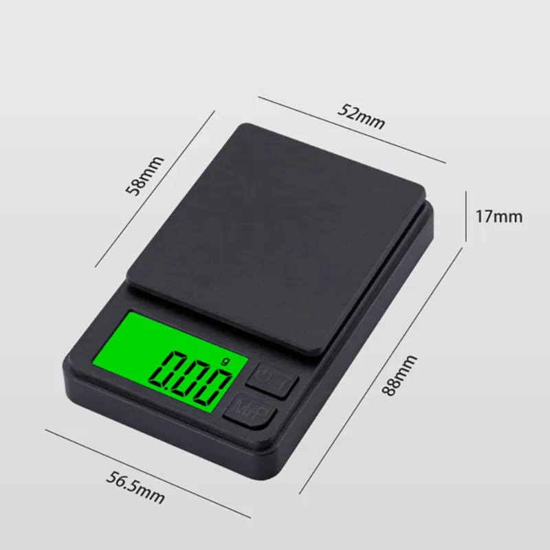 Mini and Compact Digital Scale with LCD Display, A Convenient and Practical Household Tool That Can  Weigh  Food  Items