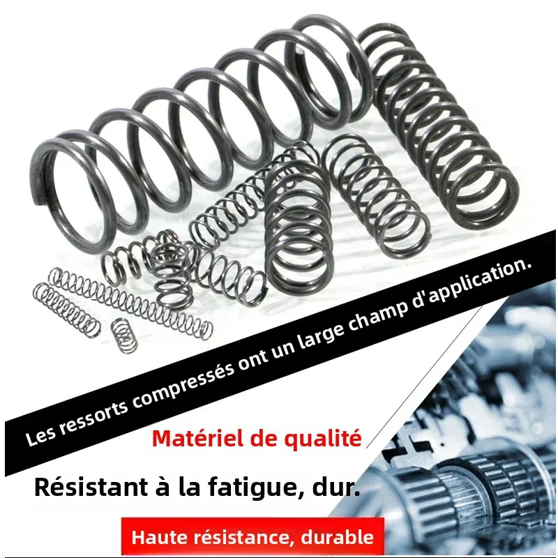 20 Ressorts de compression, longueur au choix de 5 à 50mm diamètre 2mm 20 Ressorts de compression, longueur au choix de 5 à 50mm diamètre 2mm