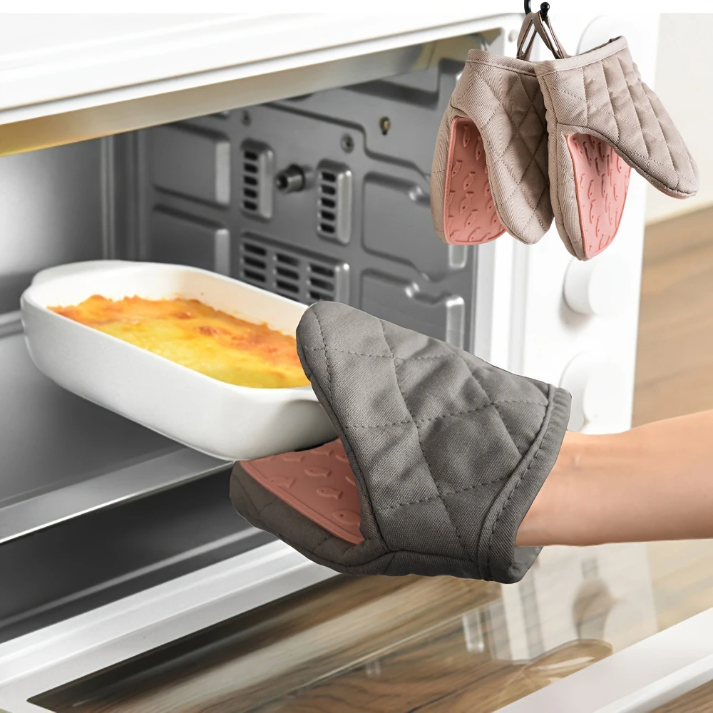 Silicone Oven Mitt Pot Holder 1
