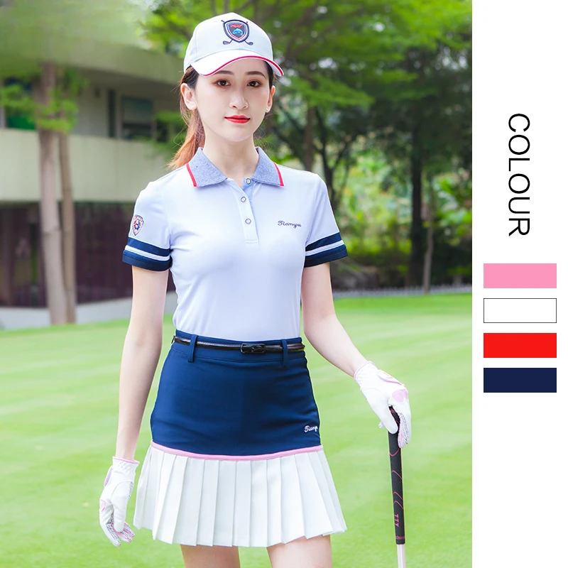 Summer golf women's short-sleeved T-shirt