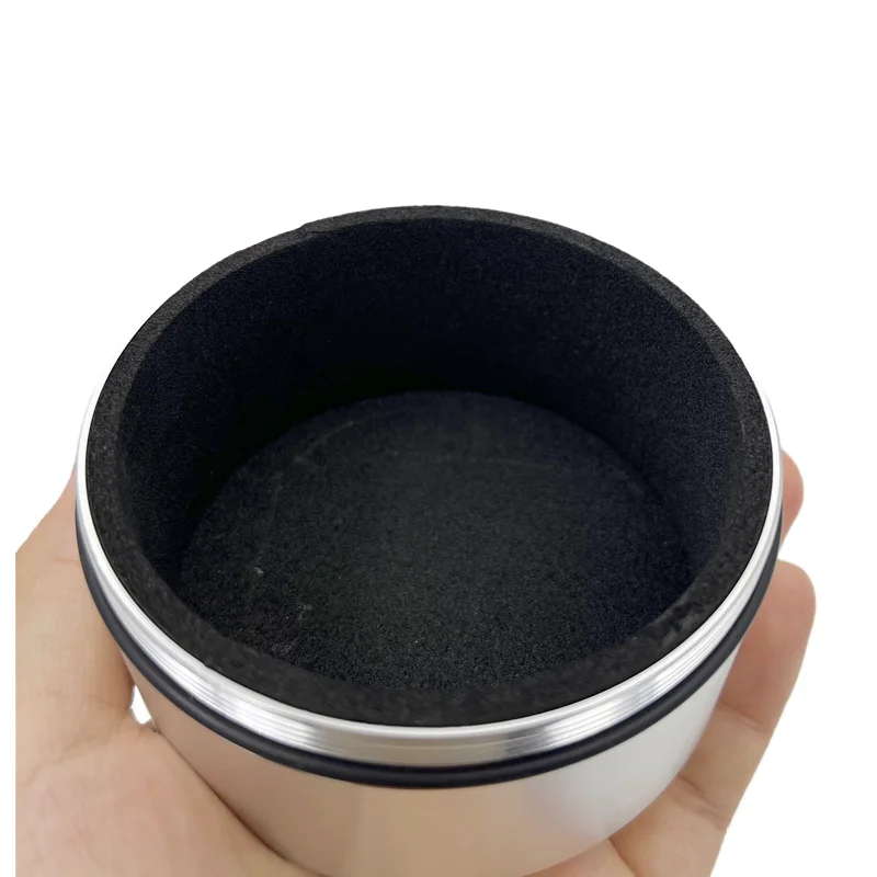 Durable Aluminum Earphone Case with Protective Interior and Waterproof Design