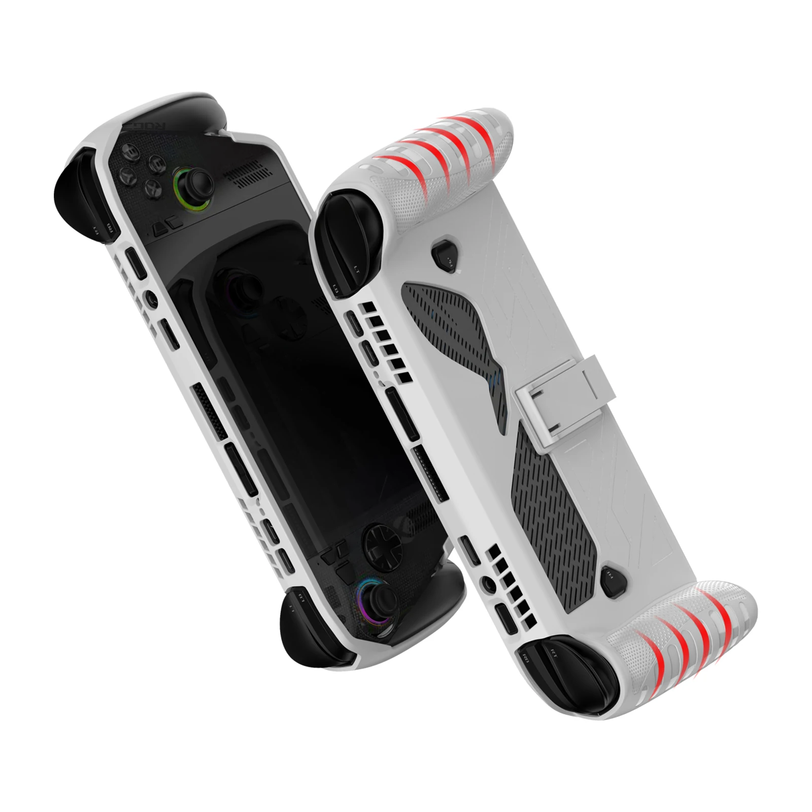 for ASUS ROG Ally X protective case with stand TPU Silicone soft shell cover sleeve case for ROG XBOX ally X cover