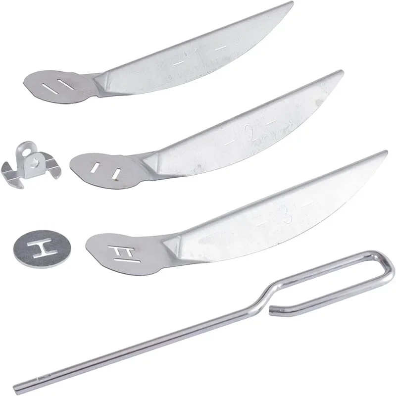 

Серебряный комплект системы очистки одним касанием, 18-1/2 дюйма, для гриля Вебера, для дна гриля 7444, запчасти для гриля Вебера