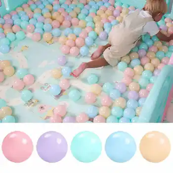 100 Pcs Colorful Ocean Ball Soft Plastic Sea Balls Baby Kid Swimming Toy 5.5cm Diameter 1