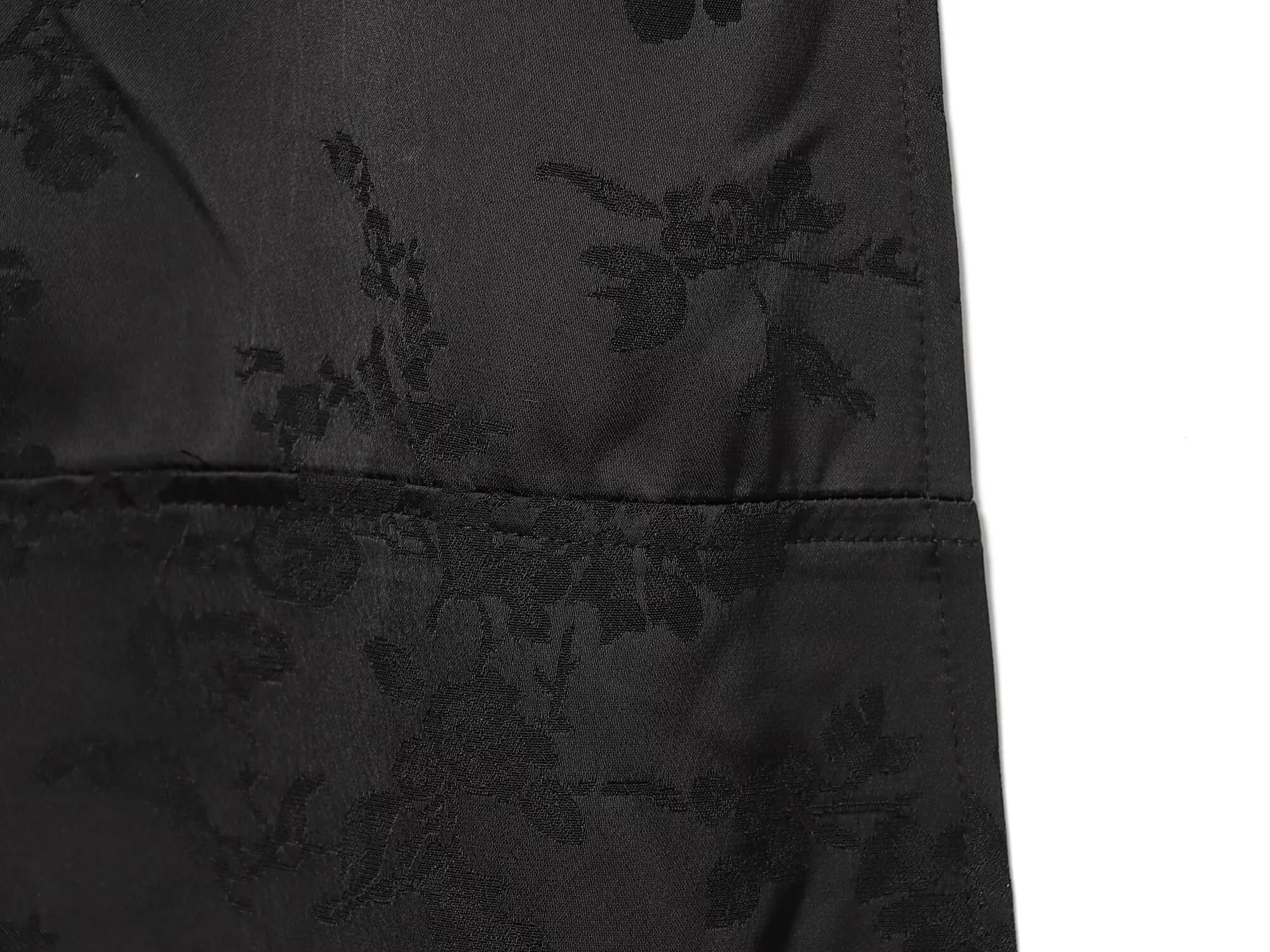 HH Damen Sommer Mode V-Ausschnitt Sexy Rückenfreies Jacquard-Dekor Midi-Kleid Ärmelloses Einfarbiges Vielseitiges Kleid – Detail 9