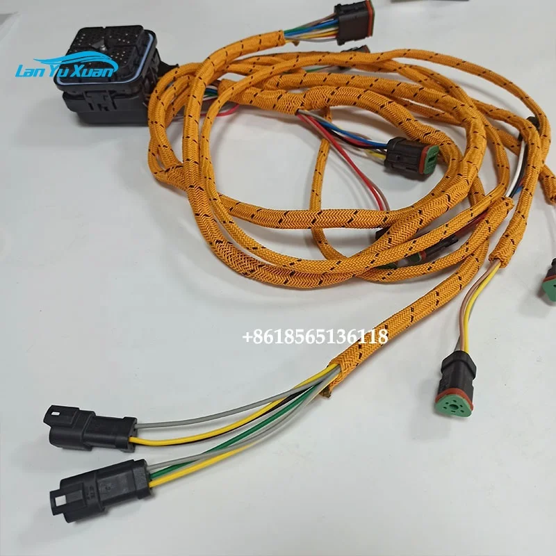 굴삭기 E365C / 374D C15 엔진 와이어링 하네스, 캐터필러 하이 퀄리티 케이블 와이어 하네스용 239-5929 2395929
