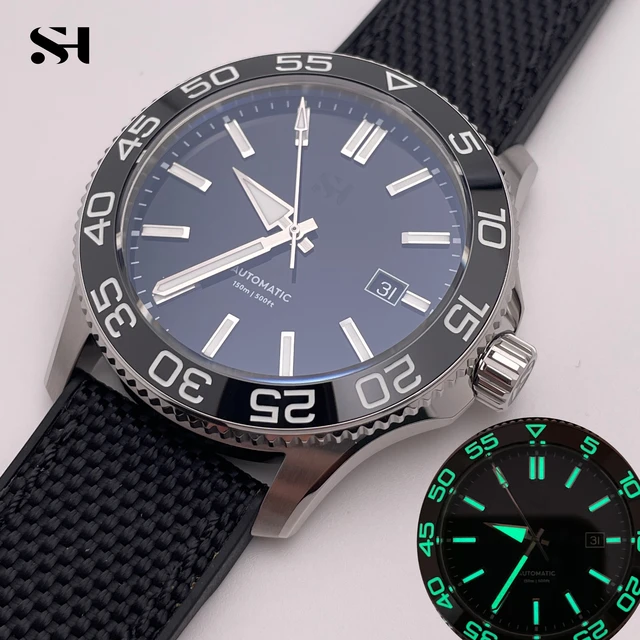 SH Enamel Automatic Diving Watch: A Perfect Combination of Style and Functionality
