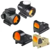 Red Dot Sight Scope Tactical Reflex Sight for Airsoft / Hunting Rifle Scope Adjustable Collimator Weapon Scope for 20mm Rail 1
