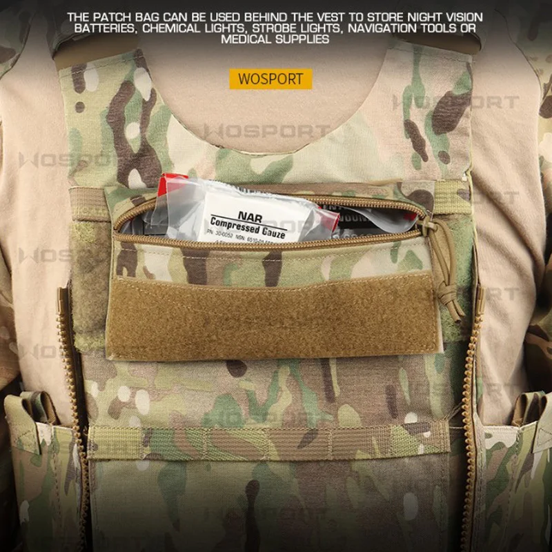 Tactic Micro Candy Pouch Small Hook&loop Portable Nylon MK3 MK4 Vest Chest Rig Attached Hanging Storage Bag Hunting Accessories 2