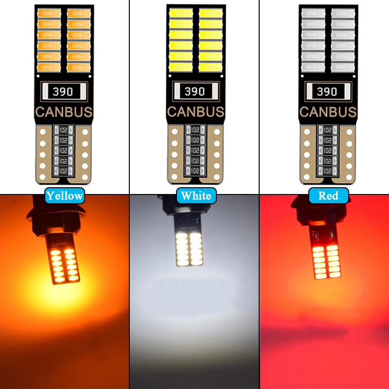 ڵ ȣ, T10 W5W 194 LED  Canbus 4014 24-SMD 12V 7000K ȭƮ ڵ ׸   Ʈũ  ̵ , 10 