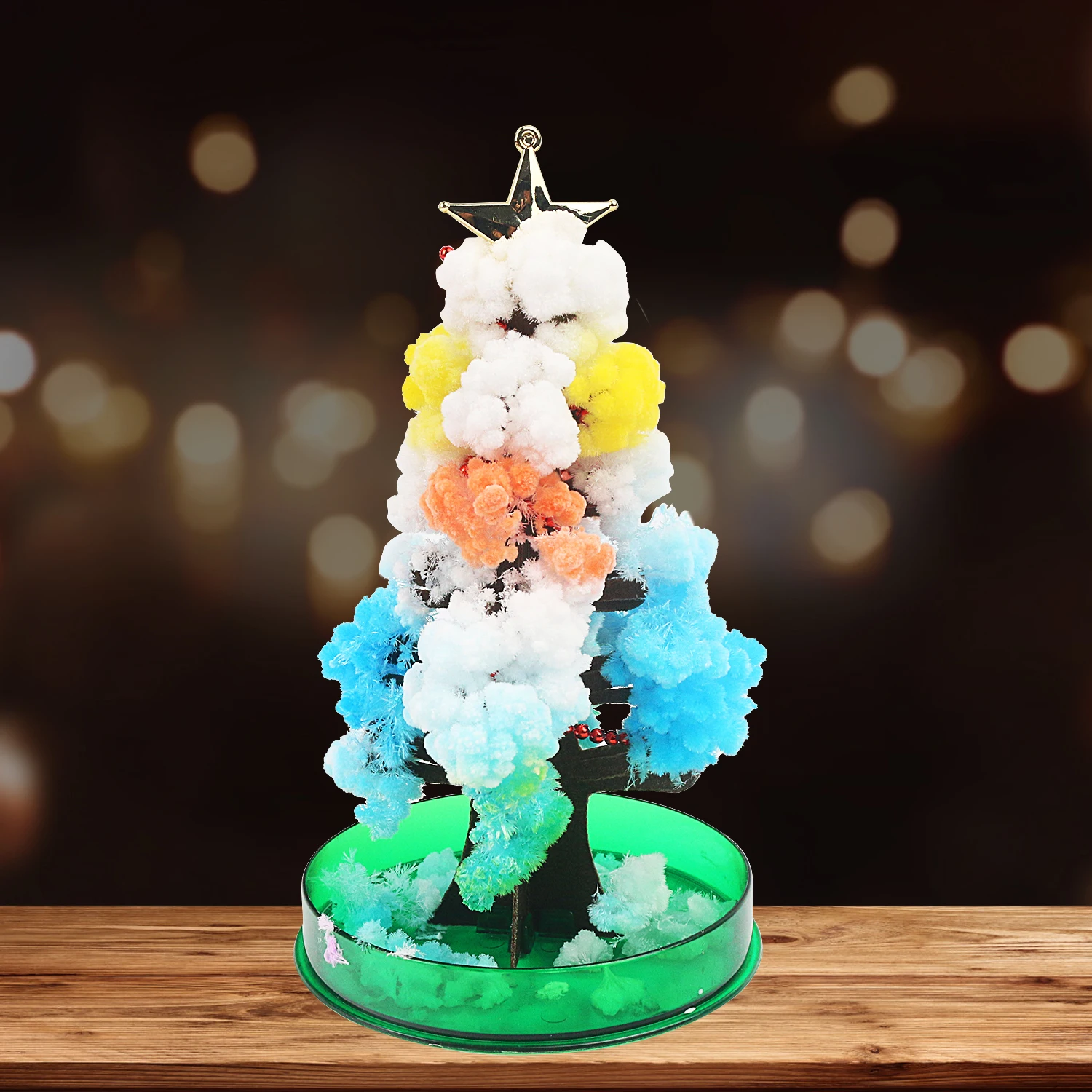 

Magic Christmas Blossoming Paper Tree, Magical Watering Growth Crystal DIY Handmade Science Experiment