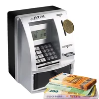 Smart ATM Savings Bank, Real Automatic Cashier Machine, Intelligent Estate Inspired Safe Storage Tank for Secure Money Saving 1