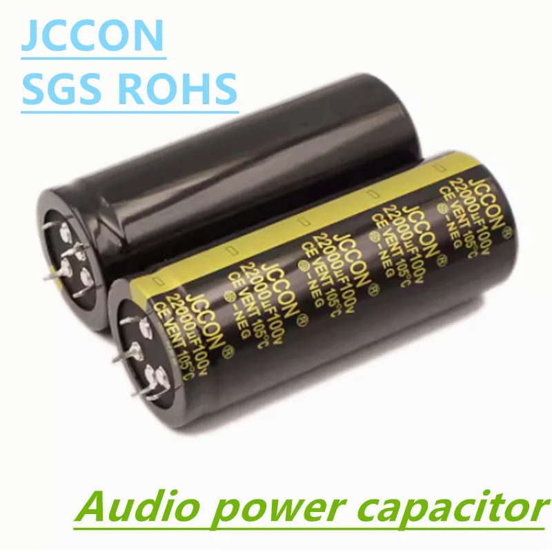 100v15000uf 1Pcs Aluminium Capacitor 100v 22000uf 4-PIN For Power Supply Hifi Amplifier Low ESR