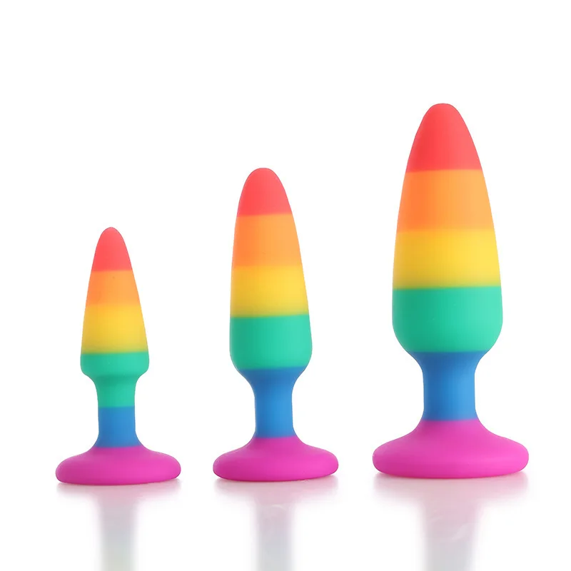 3 Sizes Silicone Butt Plug Set Anal Trainer for Men Women Unisex Adult Sex Toys for Couples Prostate Massager Anus Dilator Kit - Image 3