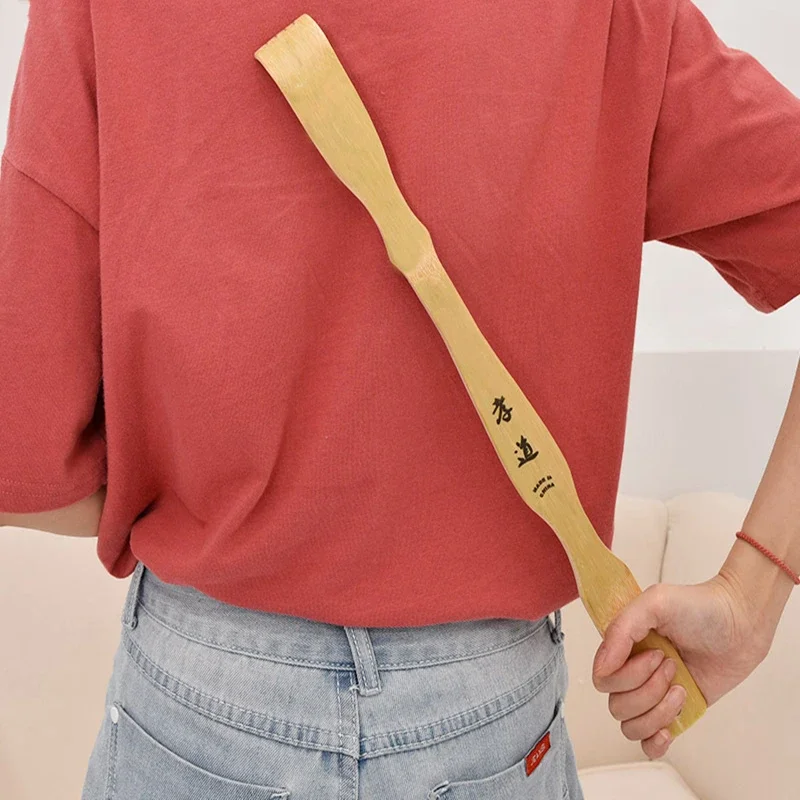 1PCS Bamboo Scratcher Does Not Ask People To Scratch The Back Scraper Lightweight Back Scratcher Home Massage Relaxation Tool bamboo back scratcher