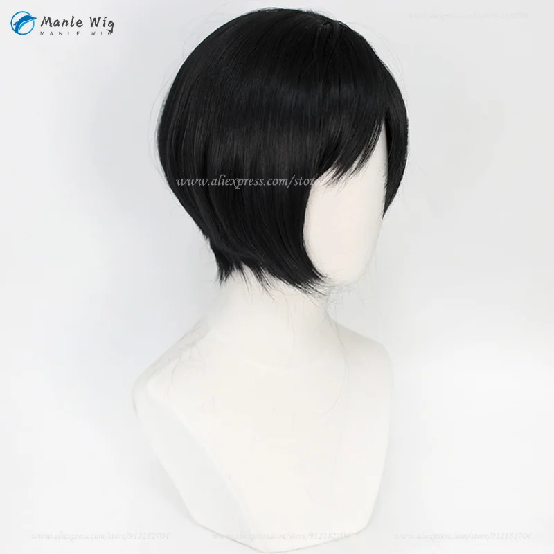 Anime Ada Wong Cosplay Perücke Kurz Schwarz Synthetisches Haar Hitzebeständig Halloween + Perückenkappe 14 Anime Ada Wong Cosplay Perücke Kurz Schwarz Synthetisches Haar Hitzebeständig Halloween + Perückenkappe 3