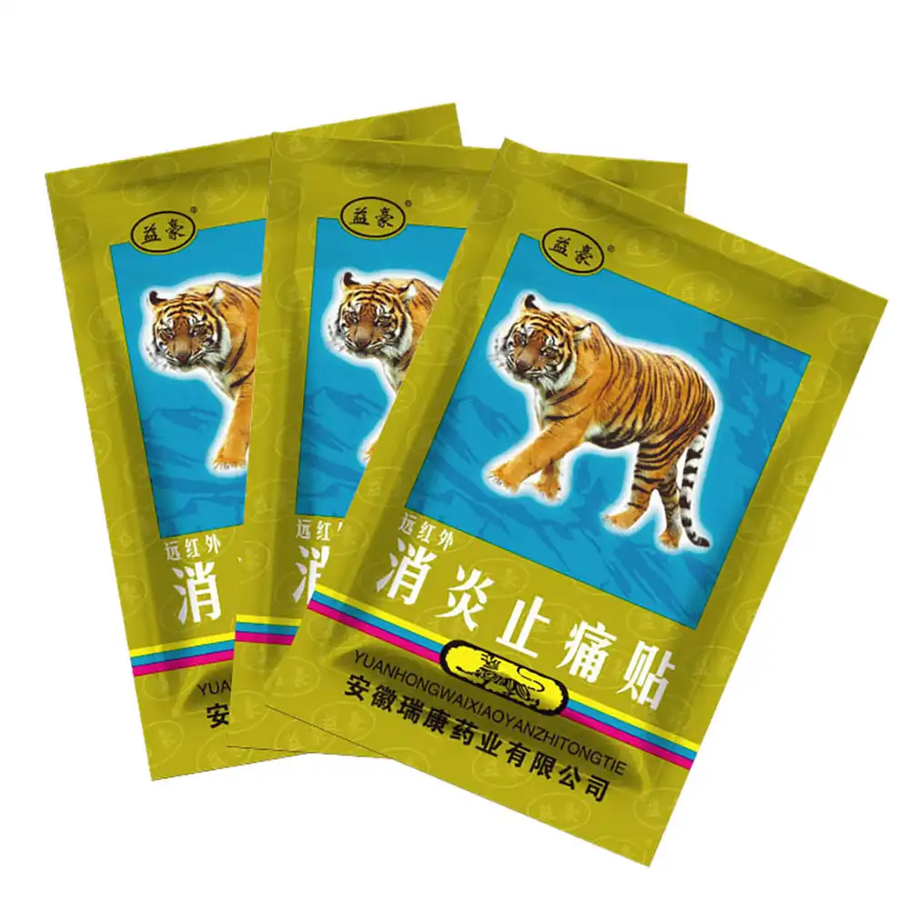 Pain Relief Patch 12Pcs Sumifun Tenosynovitis Plaster Finger Wrist Analgesic Patch Elbow Joint Sprains Tendon Sheath Pain Relief Sticker Care