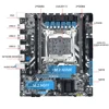 Комплект материнской платы SOYO X99 с процессором LGA2011-3 Xeon E5 2680 V4 DDR4 32 ГБ (2*16 ГБ) 2133 МГц ОЗУ NVME M.2 SATA для 5