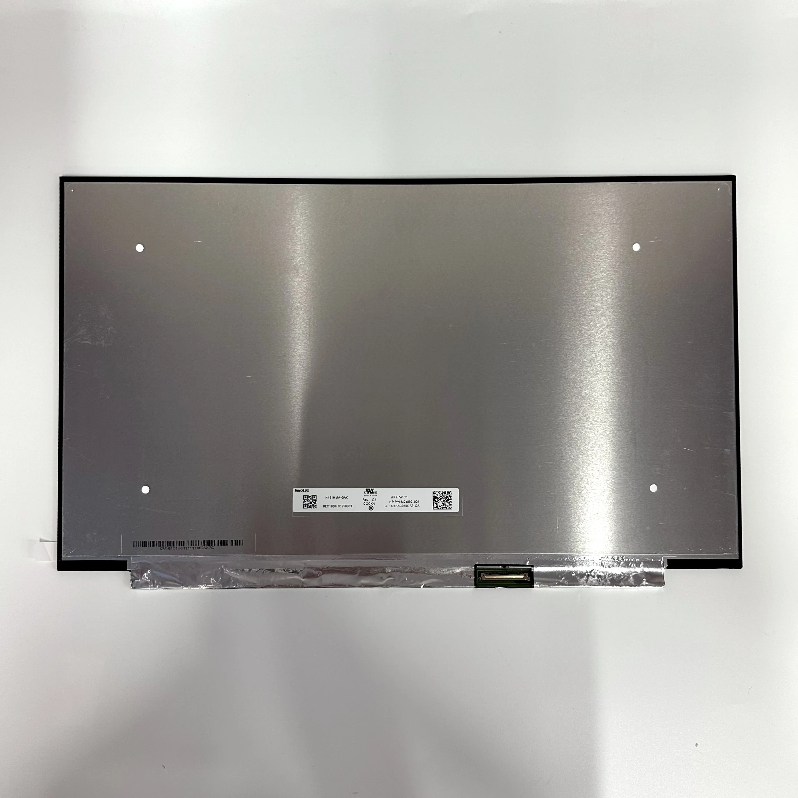 N161HMA-GAK 16.1 Inch 144Hz 40 pins Laptop LCD Touch Screen