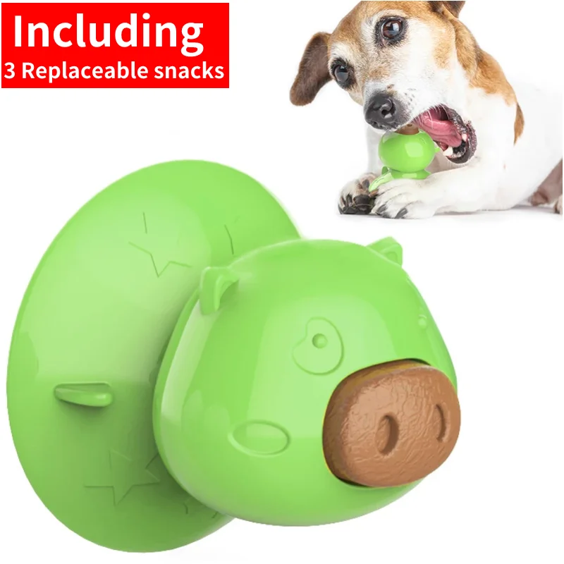 Pet Dog Toy Interactive Lick Balls Pet Dog Cat Puppy Chew Toys Ball