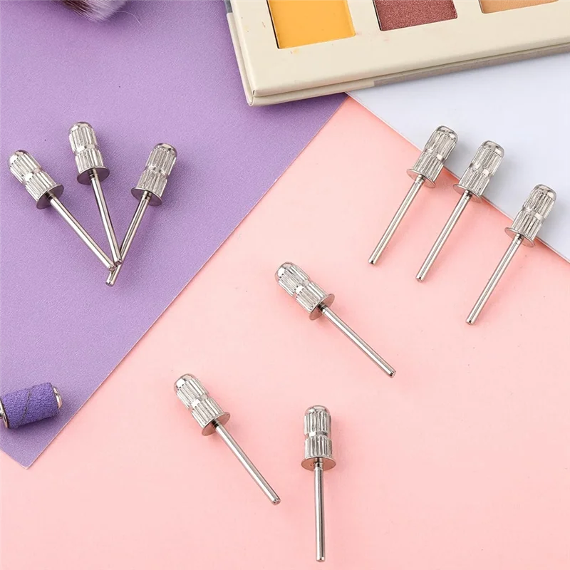 【Best SKU活动价 Guaranteed】 N11R Mandrel Nail Drill Bit Set, 20 Pcs 3/32 Inch Sanding Bits For Nail Drill, Replacement Sanding Band Shaft.