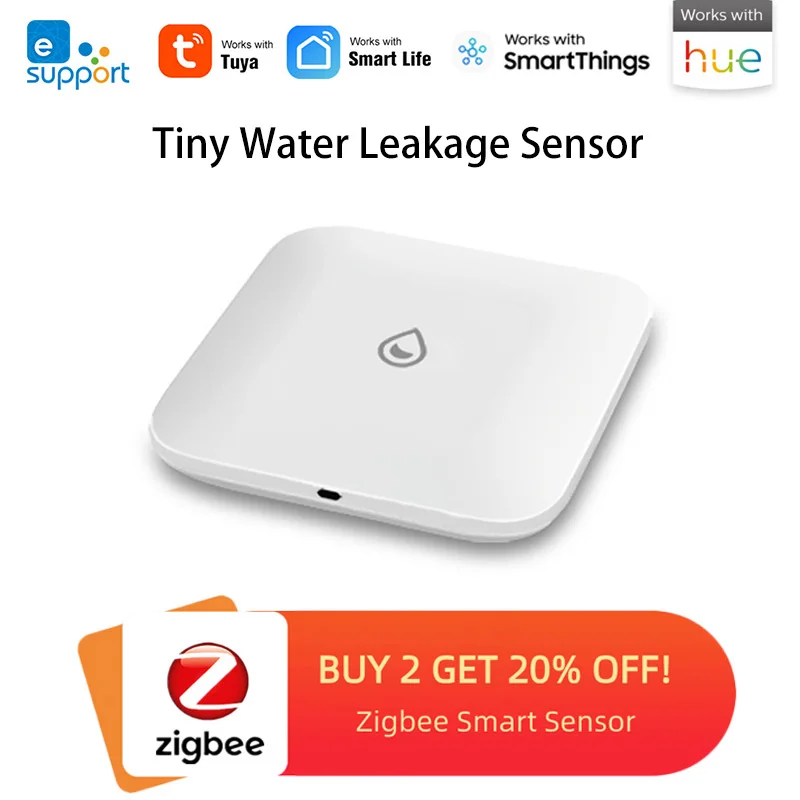 Zigbee 3.0 누수 센서, eWeLink Zigbee Bridge를 통한 침수 경보..