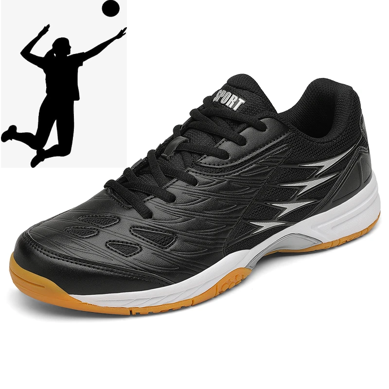 New Volleyball Shoes Men's Large 47 48 Sports Shoes Badminton Training Professional Tennis Table Tennis