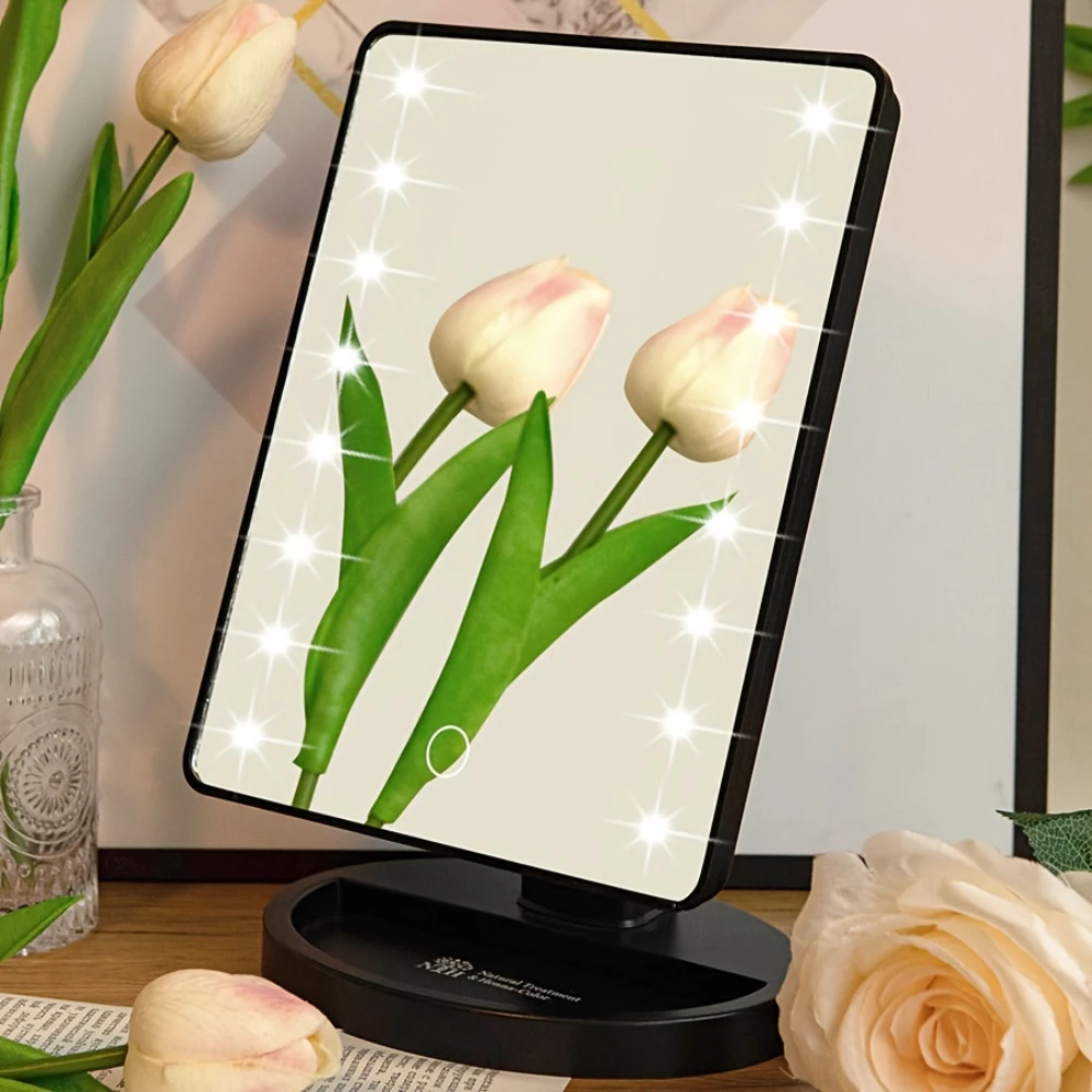 Makeup Mirror Square Battery -use Touch Screen Vanity Mirror