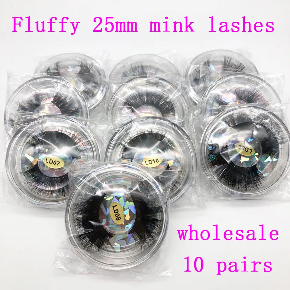 makeup-3d-mink-lashes-wholesale-10-pair-lot-with-packing-box-25mm-mink-eyelashes-fluffy-natural-long-false-eyelashes-in-bulk