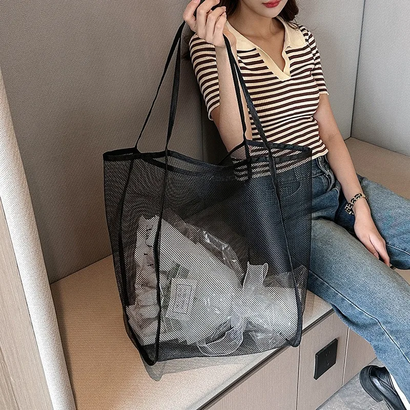 รูปสินค้า กระเป๋าสะพายตาข่ายน้ำหนักเบา ใส่ได้ทุกโอกาส