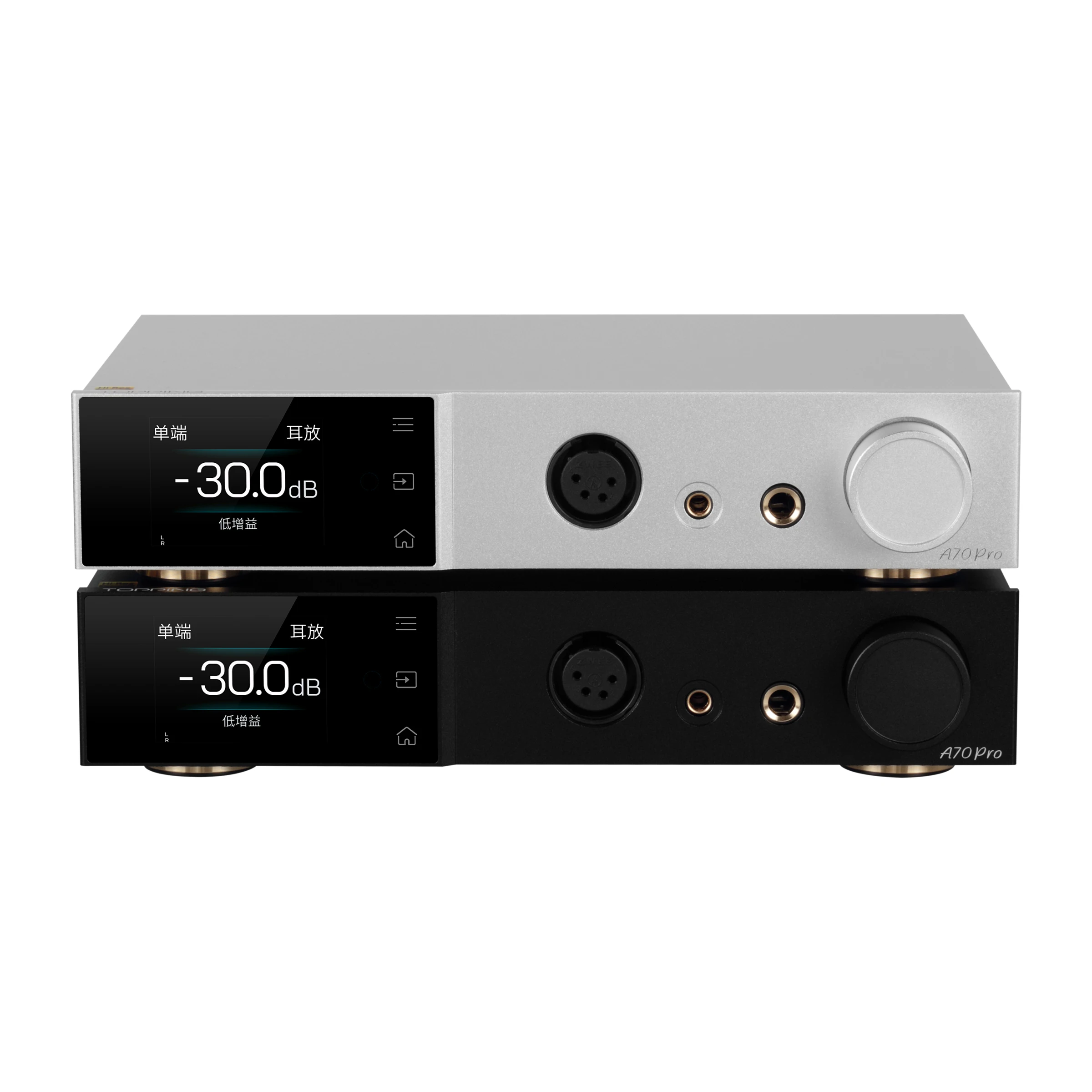 

TOPPING A70 Pro Fully Balanced Headphone Amplifier 17000mW*2 Relay Volume Control Pre Amp wiht Remote Control