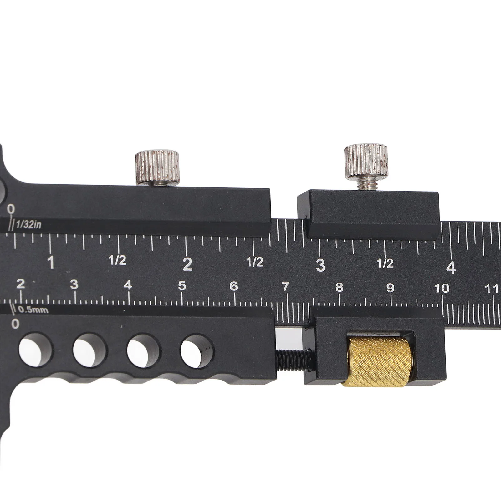 Caliper Measuring Tool T Shaped Woodworking Ruler 0‑100mm 0‑210mm Range Aluminum Alloy Marking Gauge Caliper Measuring Tool