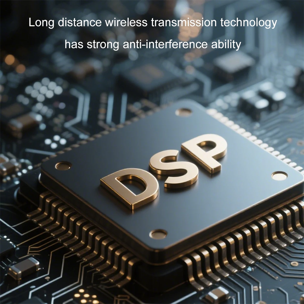 Wired To Wireless Microphone System 510.00-590.00MHz Dynamic Handheld Microphone Instrument For Electric Guitar/Bass Audio Mixer