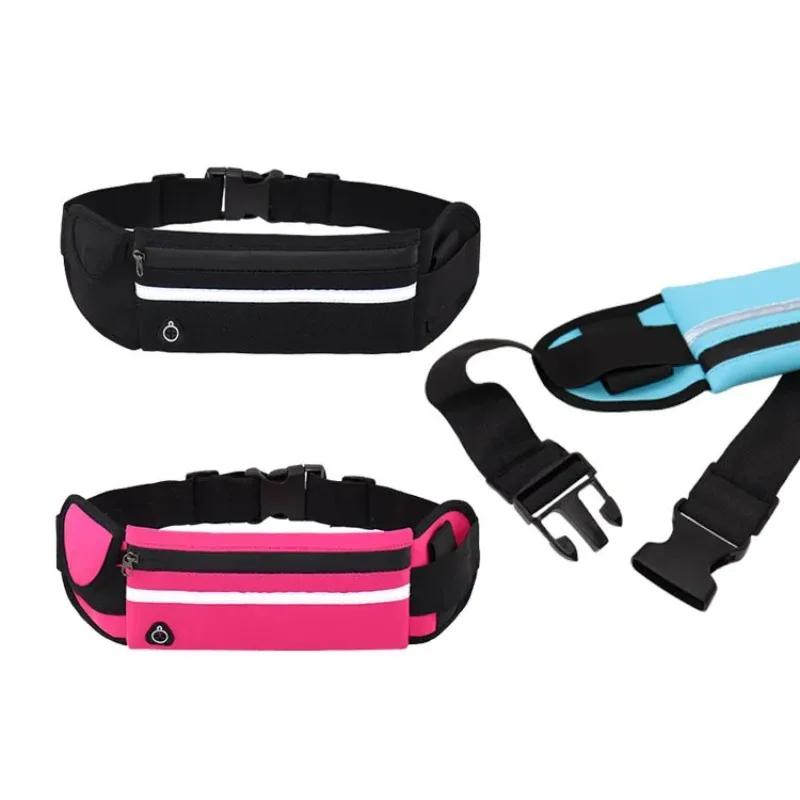 Sports Waist Bag Waterproof Shock-Absorbing Mobile Phone Case Fanny Pack Gym Fitness Running Jogging Run Pouch Cycling Bag