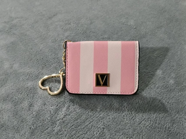 Pink Signature Card Holder Case Keychain Wallet New Coin Purse - Card & Id  Holders - AliExpress