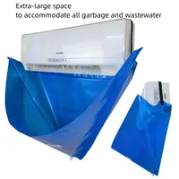 Outils de nettoyage de climatiseur, couvertures de nettoyage, sacs de réception d'eau, ensembles de nettoyage de climatiseur suspendus pour la maison 6