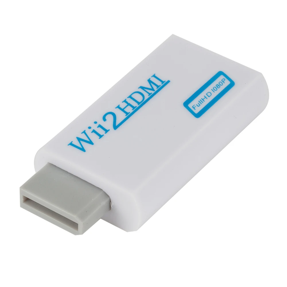 PORTHOLIC Convertidor Wii a HDMI 1080P para dispositivo Full HD