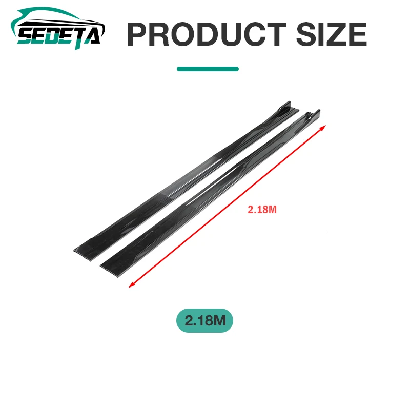 Car Side Skirt Adjustable Bumper Carbon Fiber Modifiedextension Rocker Plate Lip For Kia Ford Mazda BMW Car Bumper Spoiler Bumper Lip Bumper Lip Decoration Car Rear Bumper Lip Front Bumper Decoration Front Bumper Cover Car Rear Bumper Cover