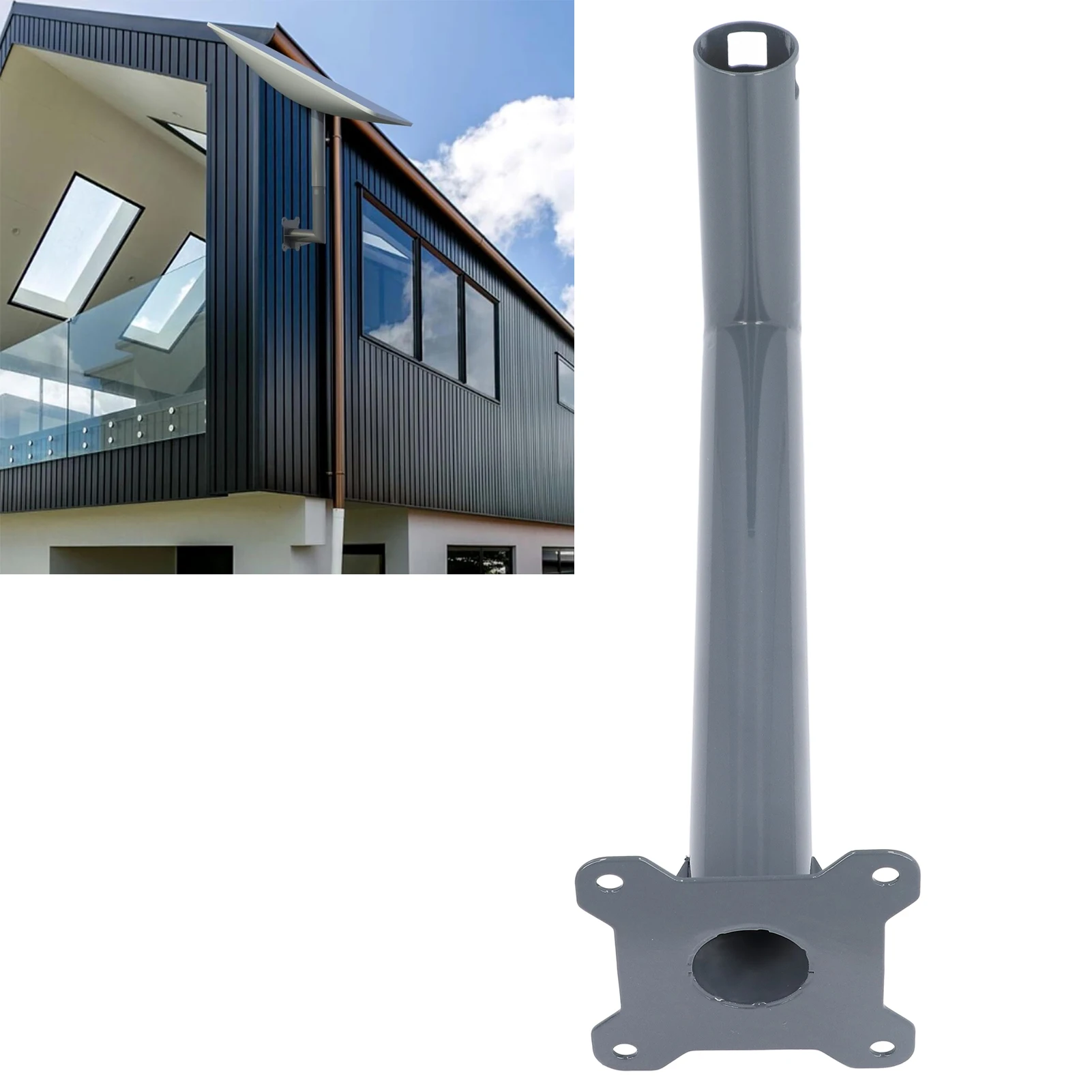 for Starlink Wall Mount Kit for Starlink Mounting Kit Stainless Steel Heavy Duty Snow Proof Mounting Bracket V2