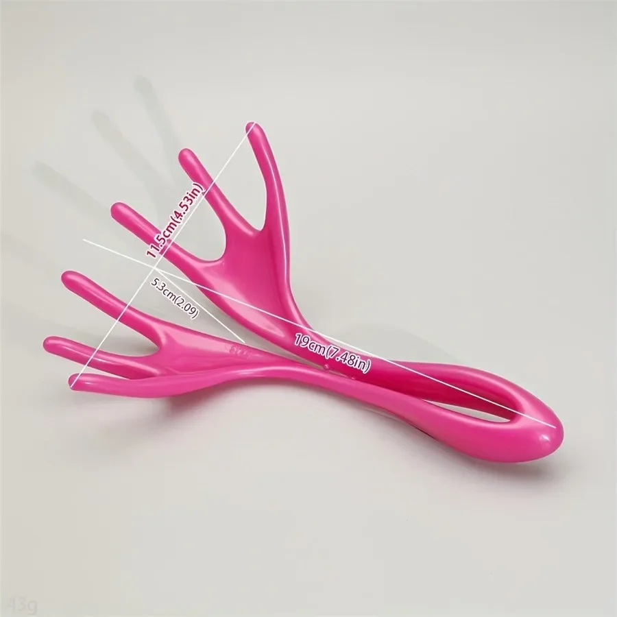 Head massager, six claws scalp massage tool, massage comb, unclogging head scalp meridian scratch head, mother's day gift