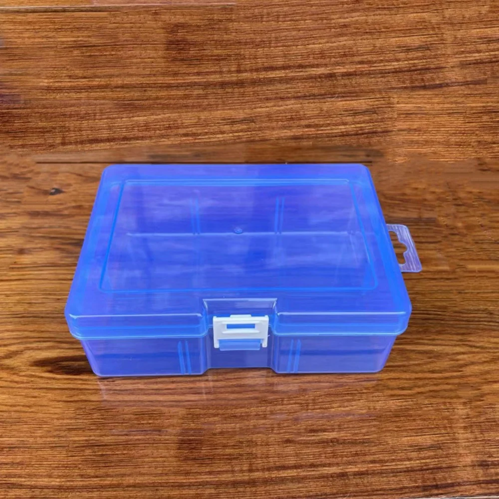 1 Stück transparente Kunststoff-Aufbewahrungsboxen für Schmuck, Hardware-Zubehör, kleine Gegenstände, DIY-Handwerk, Kosmetik, Behälter – Detail 8