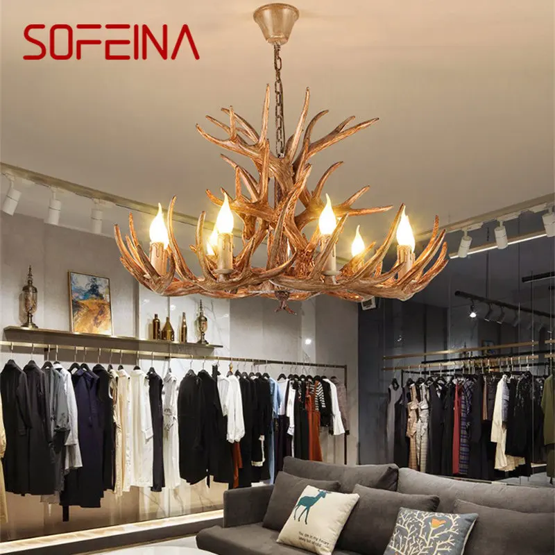 

SOFEINA Contemporary Light Pendant Lamp LED Creative Design Chandeliers for Modern Home Dining Room Aisle Decor