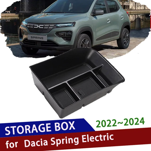 Boîte De Rangement Pour Voiture, Pour Dacia Spring Électrique Ev 2021 ~  2023 Accessoires Console Centrale, Porte-accoudoir Intérieur, Organisateur  Plateau À Gants - Rangement Rangement - AliExpress