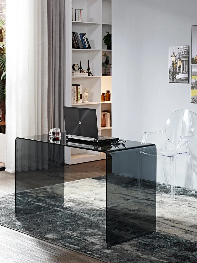 

Xl Glass Desk Desk Desk Home Single Desk Computer Desktop Table