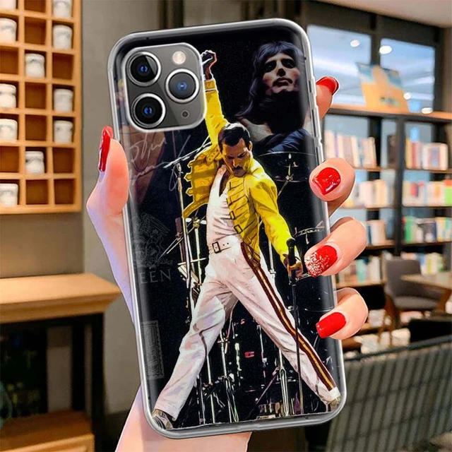 Rock Funky Freddie Mercury Queen Phone Case for iPhone 14 13 12 Mini 11 Pro  Max